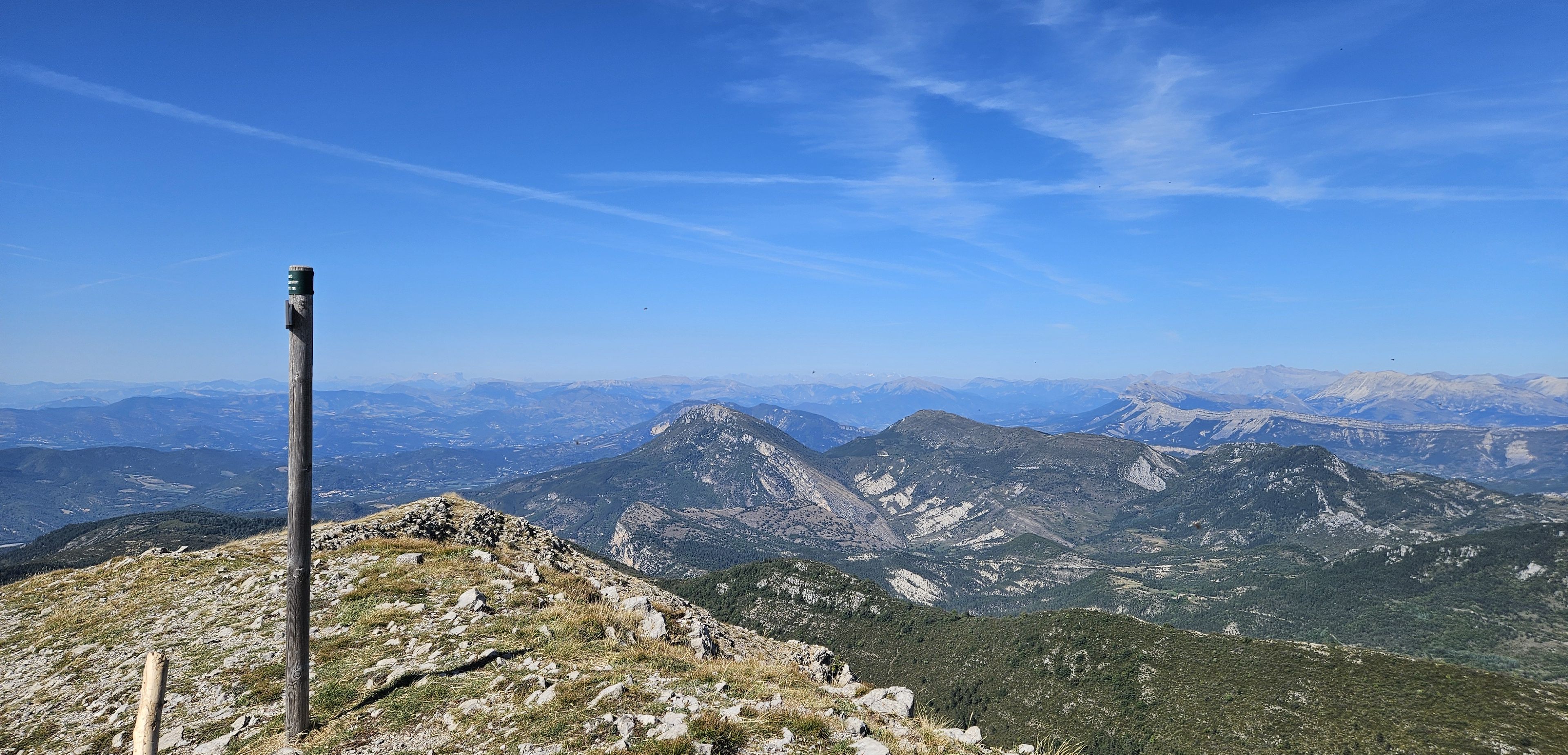 Mountain trail adventure