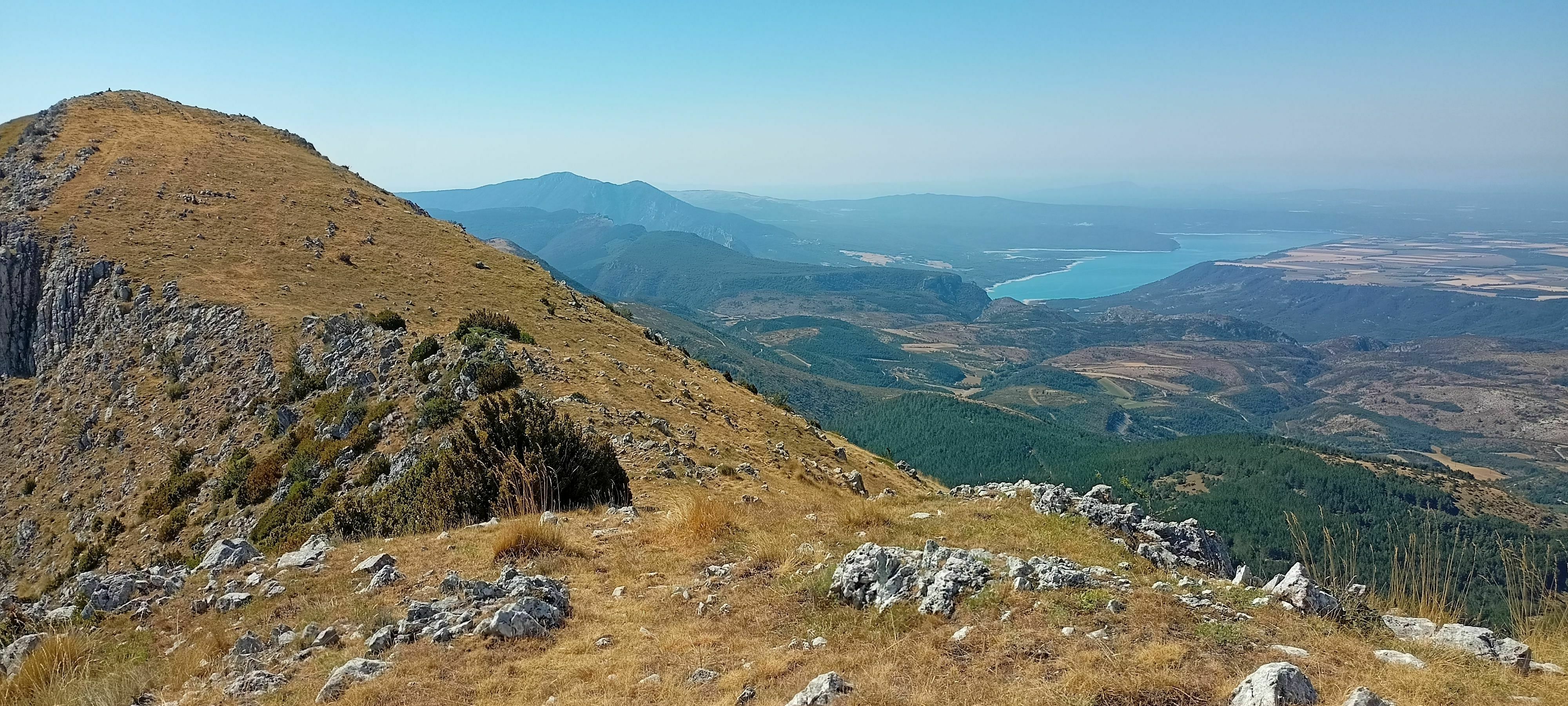 Beautiful trail landscape